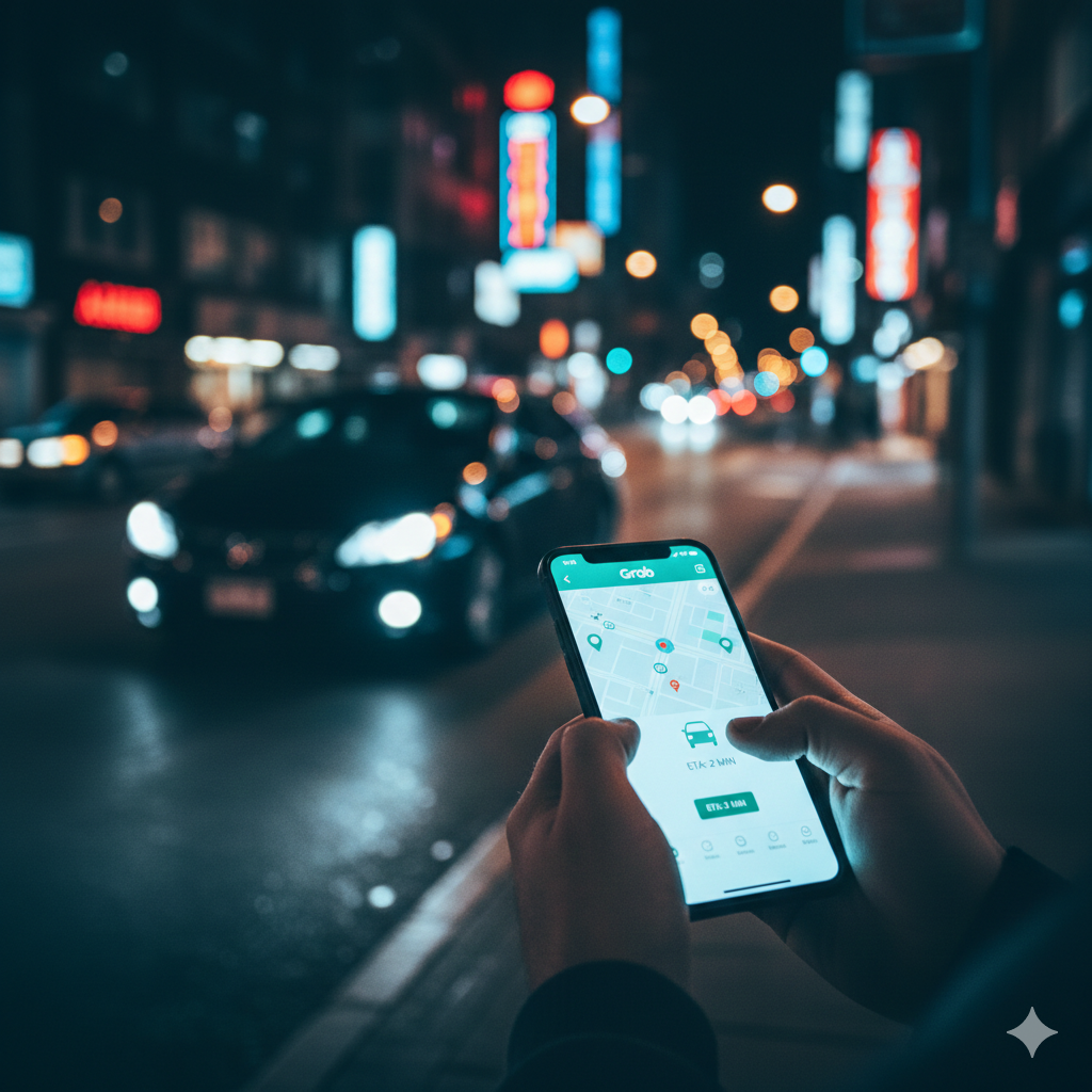 移動は「流しのタクシー」より「配車アプリ」