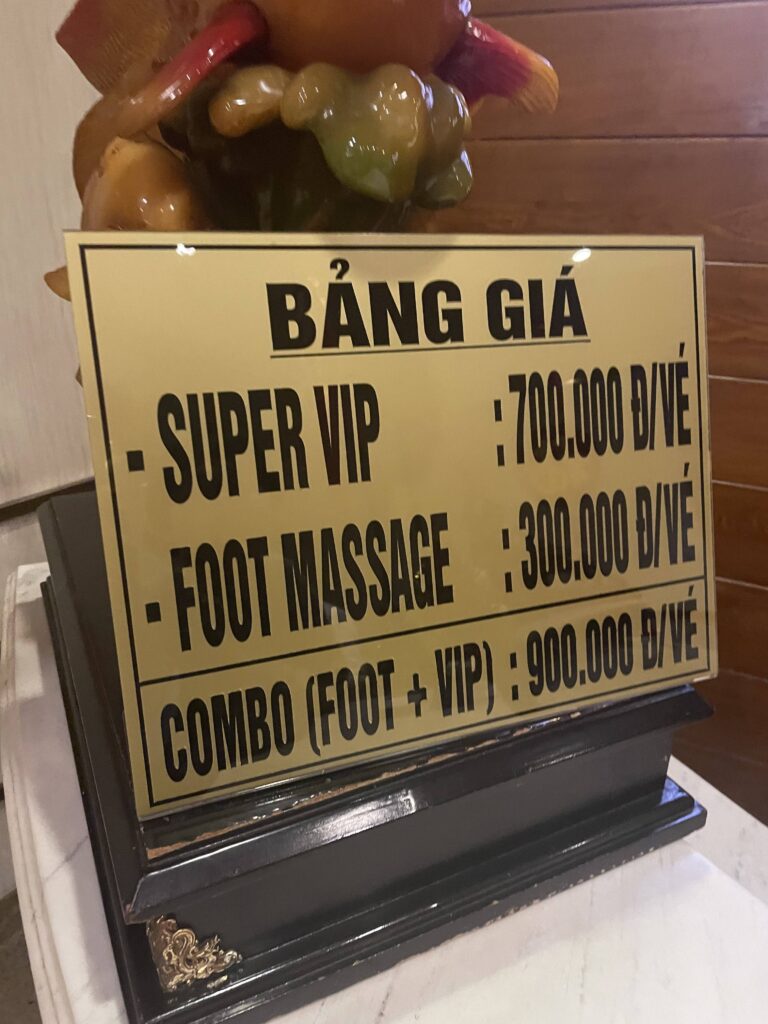 費用 | トゥドゥック/エロマッサージ/Massage Phụng Thủy